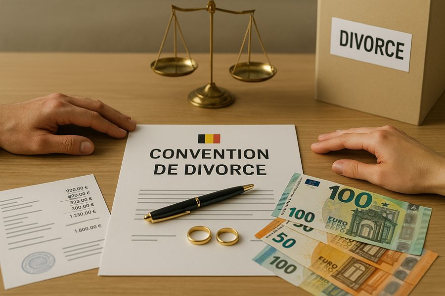 Quel est le prix d’une procédure de divorce en Belgique